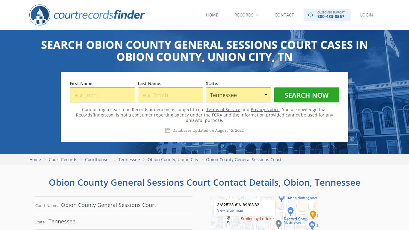 Obion County General Sessions Court Case Search - Obion ...